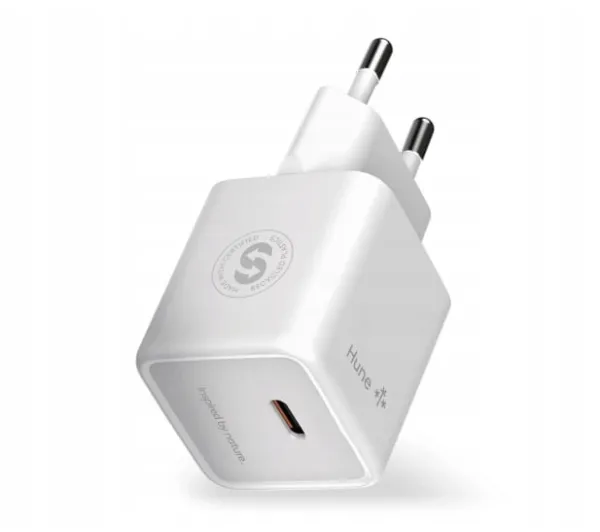 Hune Ładowarka sieciowa 20W USB-C Snow White