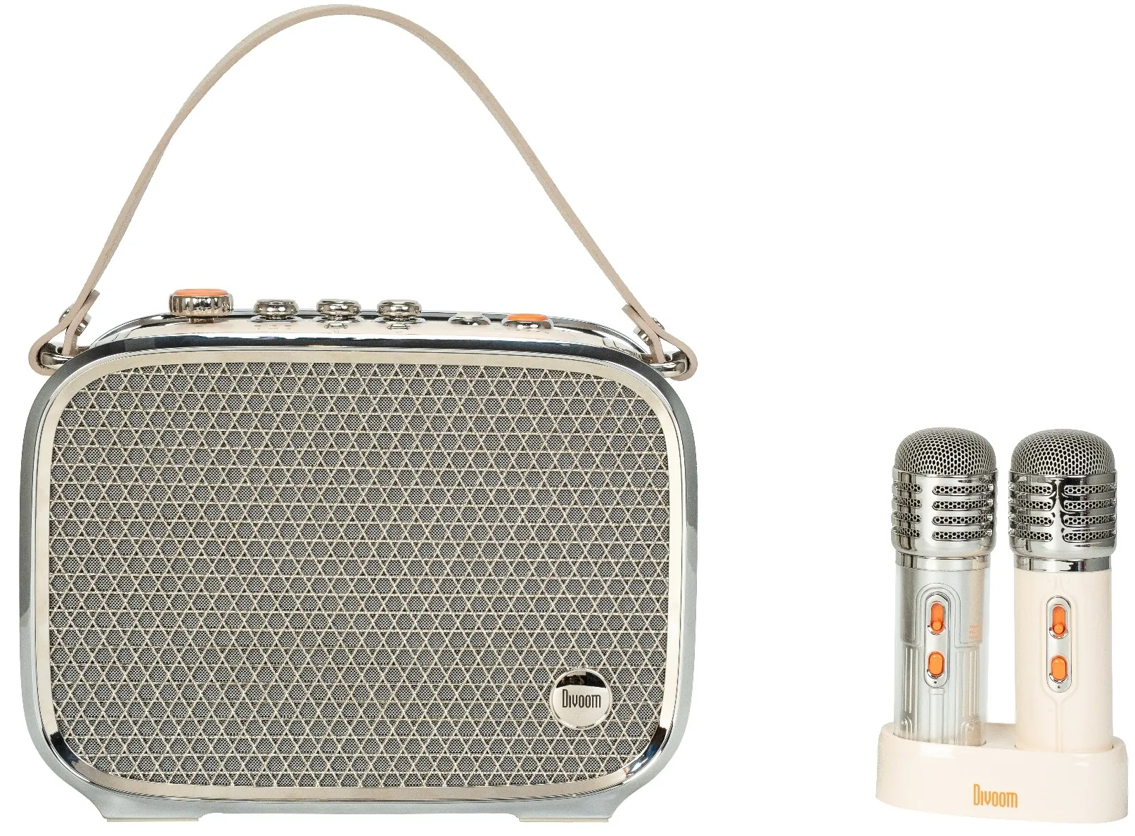 Głośnik Bluetooth Divoom SongBird Ultra 100W Beżowy