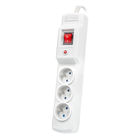 Listwa Armac MULTI M3 3 gniazda 3m Szary