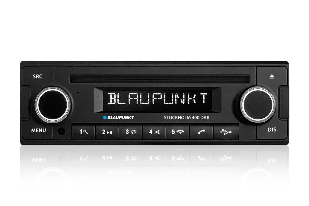 Radioodtwarzacz samochodowy Blaupunkt Stockholm 400 DAB z USB/CD 4x50W Bluetooth