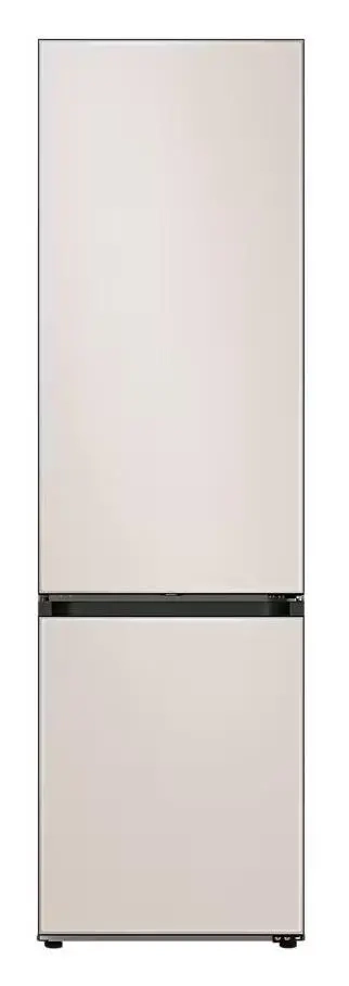 Lodówka Samsung RB38C7B6BAP Funkcje AI Pełny No Frost 203cm Szuflada z kontrolą wilgotności Zdalne sterowanie Satynowy Beż