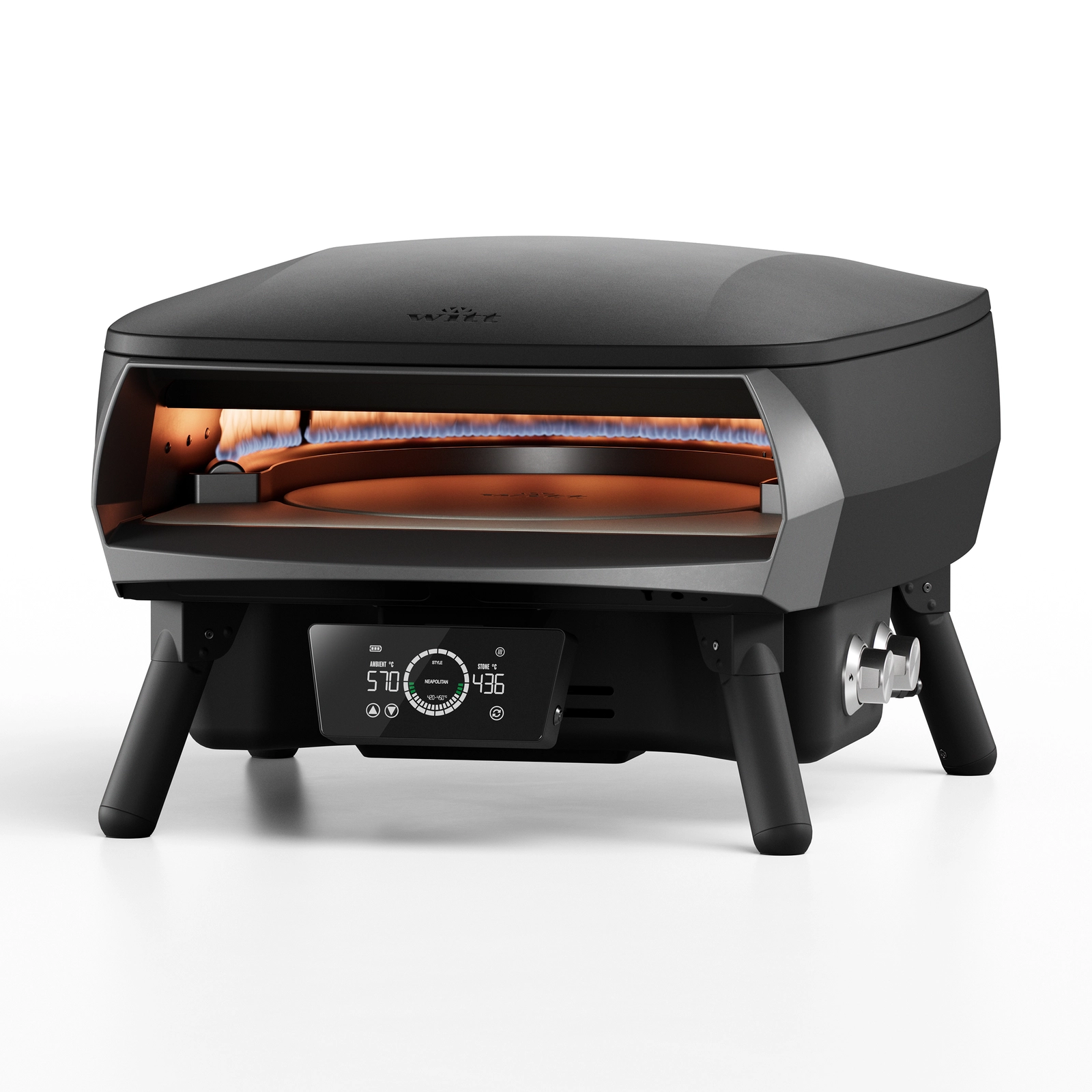 Piec do pizzy Witt Etna Rotante Control 13" 100002424 6100W Regulacja temperatury 33cm