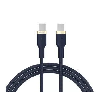 Kabel Vayox VA0062 Premium line USB-C - USB-C 1m 3A Granatowy