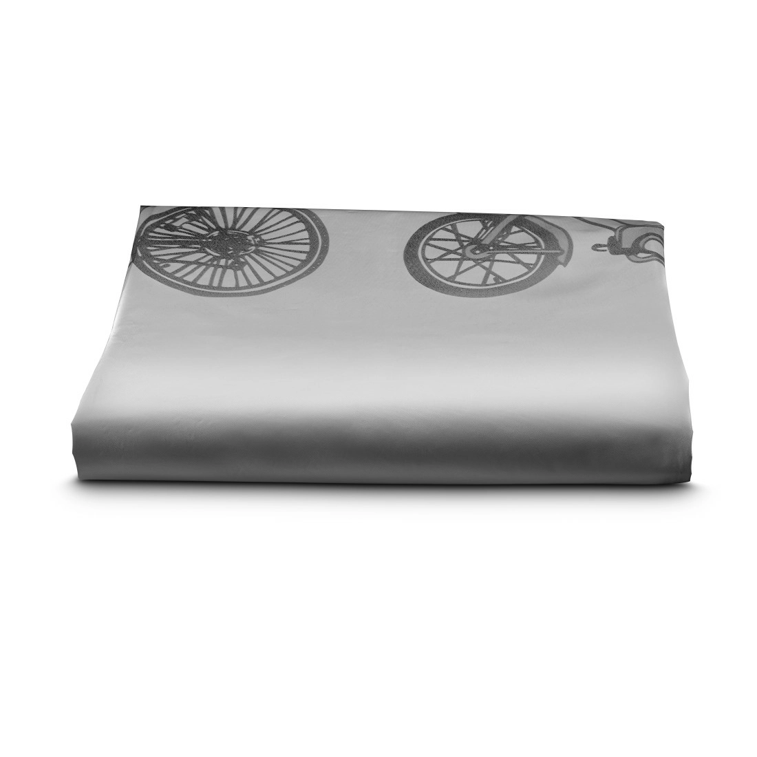 Osłona na rower Hama 178158 Odblaskowa z grafiką 200cm x 115cm Szary