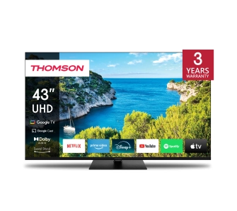 Telewizor Thomson 43UG5C14  43" LED 4K 60z Google TV HDMI 2.1 DVB-T2
