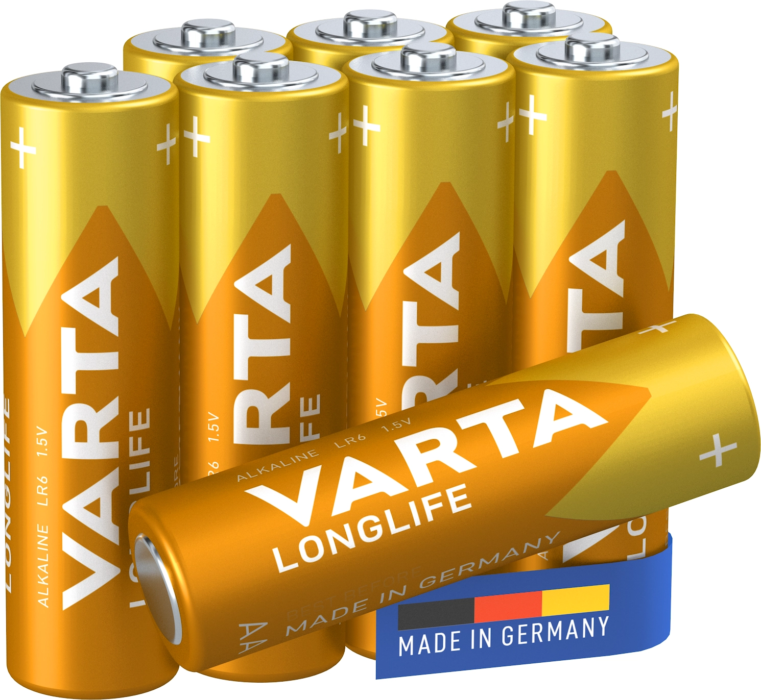 Baterie VARTA AA Longlife 8szt.