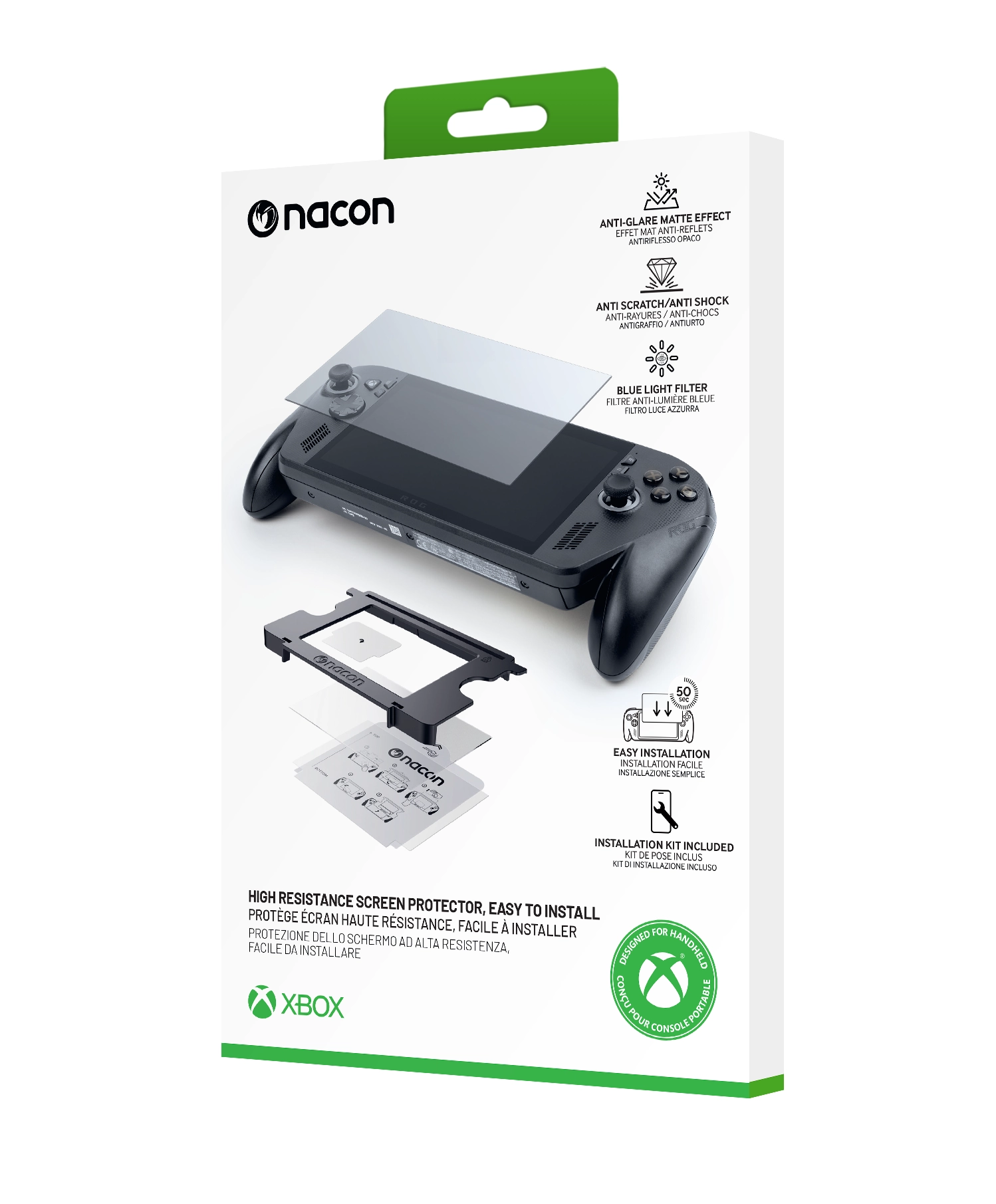 Szkło hartowane Nacon Na ekran ROG Xbox Ally X / ROG Xbox Ally