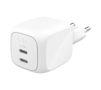 Ładowarka sieciowa Belkin WCH019KQWH BoostCharge Pro 2x USB-C 50W Biały