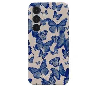 Etui Burga Butterfly Effect do Galaxy S25 Plus Niebieski