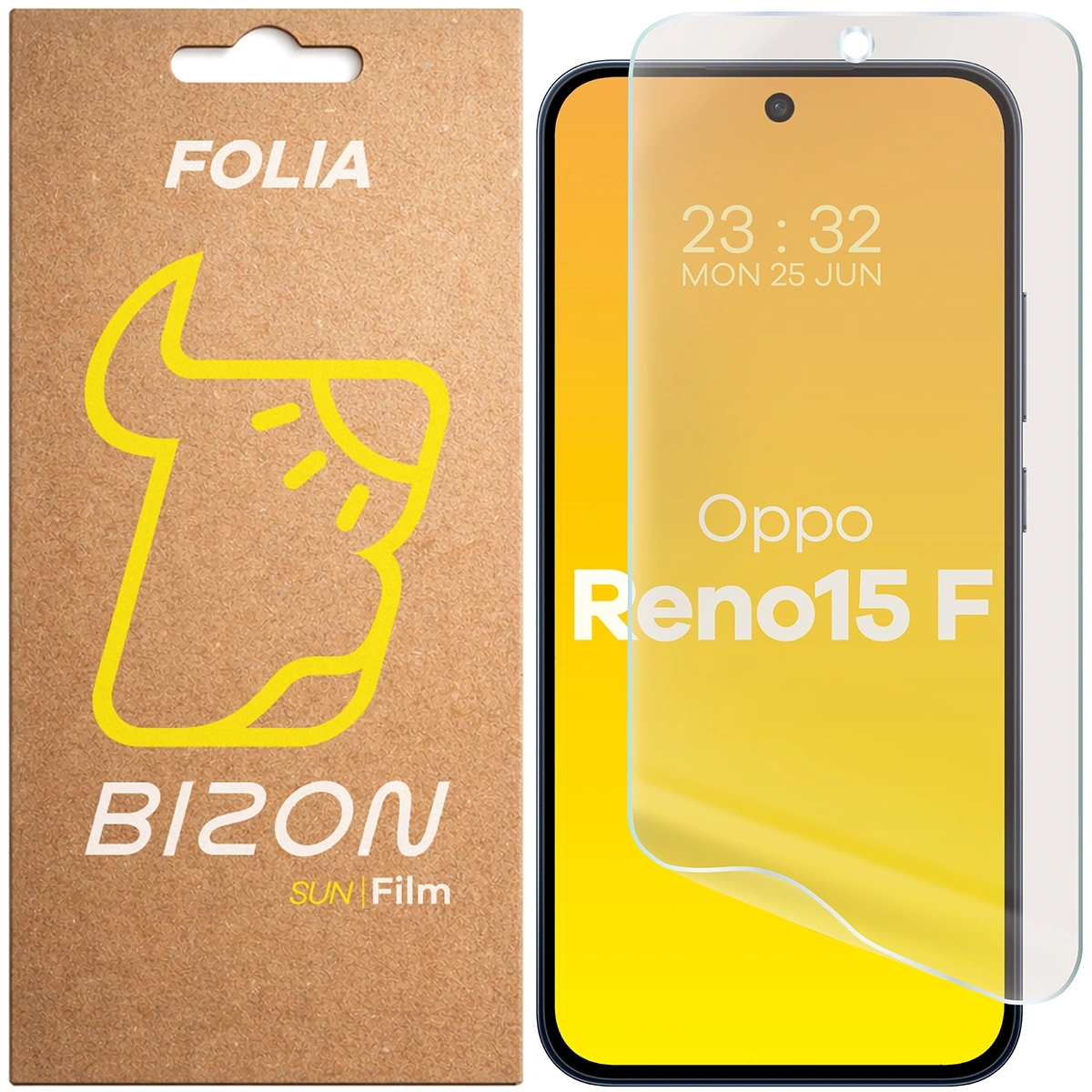Folia ochronna Bizon matowa Film Sun do Oppo Reno 15 F