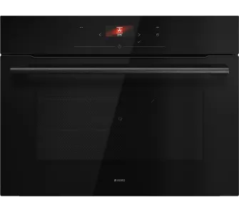 Piekarnik z mikrofalą Asko OCM24BGH Mikrofala Termosonda Grill Czarne szkło