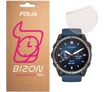 Folia hydrożelowa Bizon Watch Film Sun do Garmin Quatix 8 Pro 47 mm