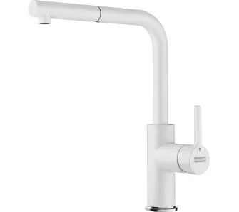 Bateria Franke Urban 2.0 L pull-out Biały polarny Mosiądz