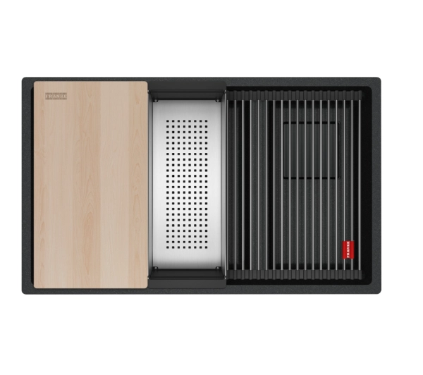 Zlewozmywaki kuchenne - Franke Kanon KNG PRO 160-46-21 Granitowy Onyx