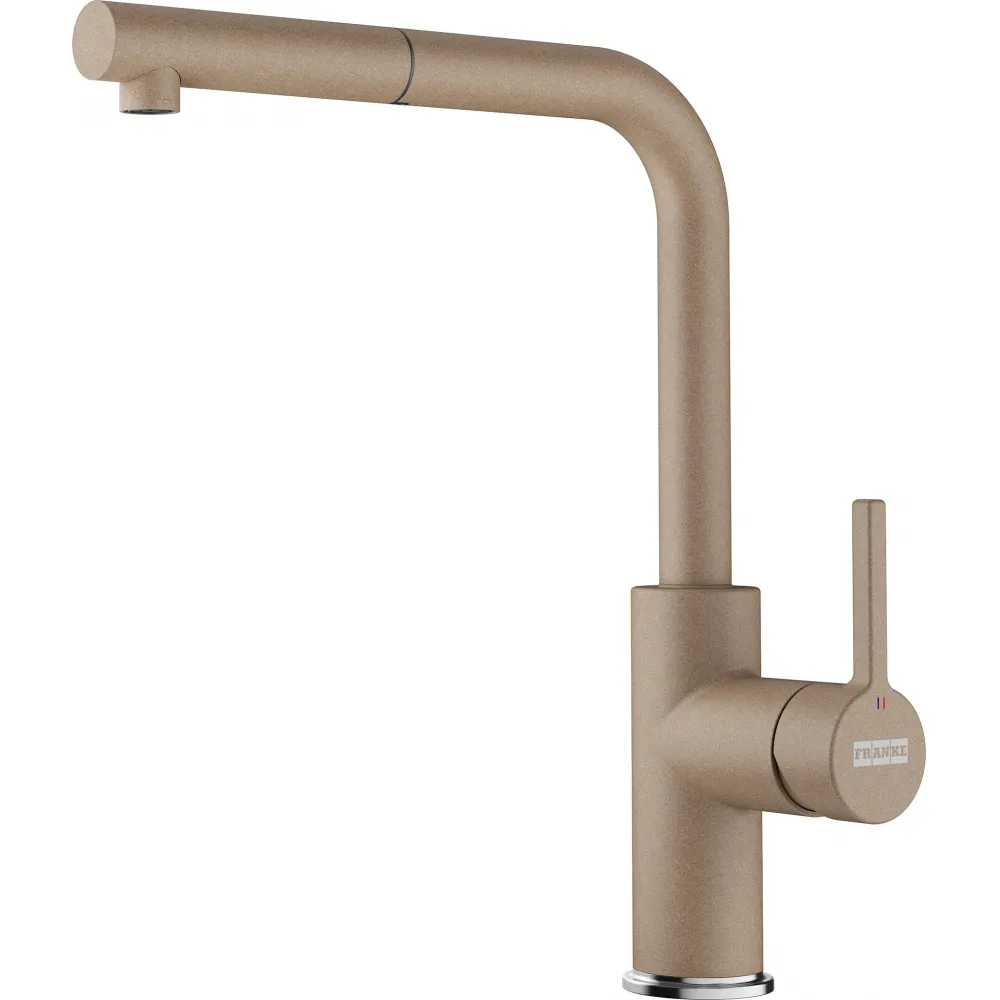 Bateria Franke Urban 2.0 L pull-out Cappucino Mosiądz