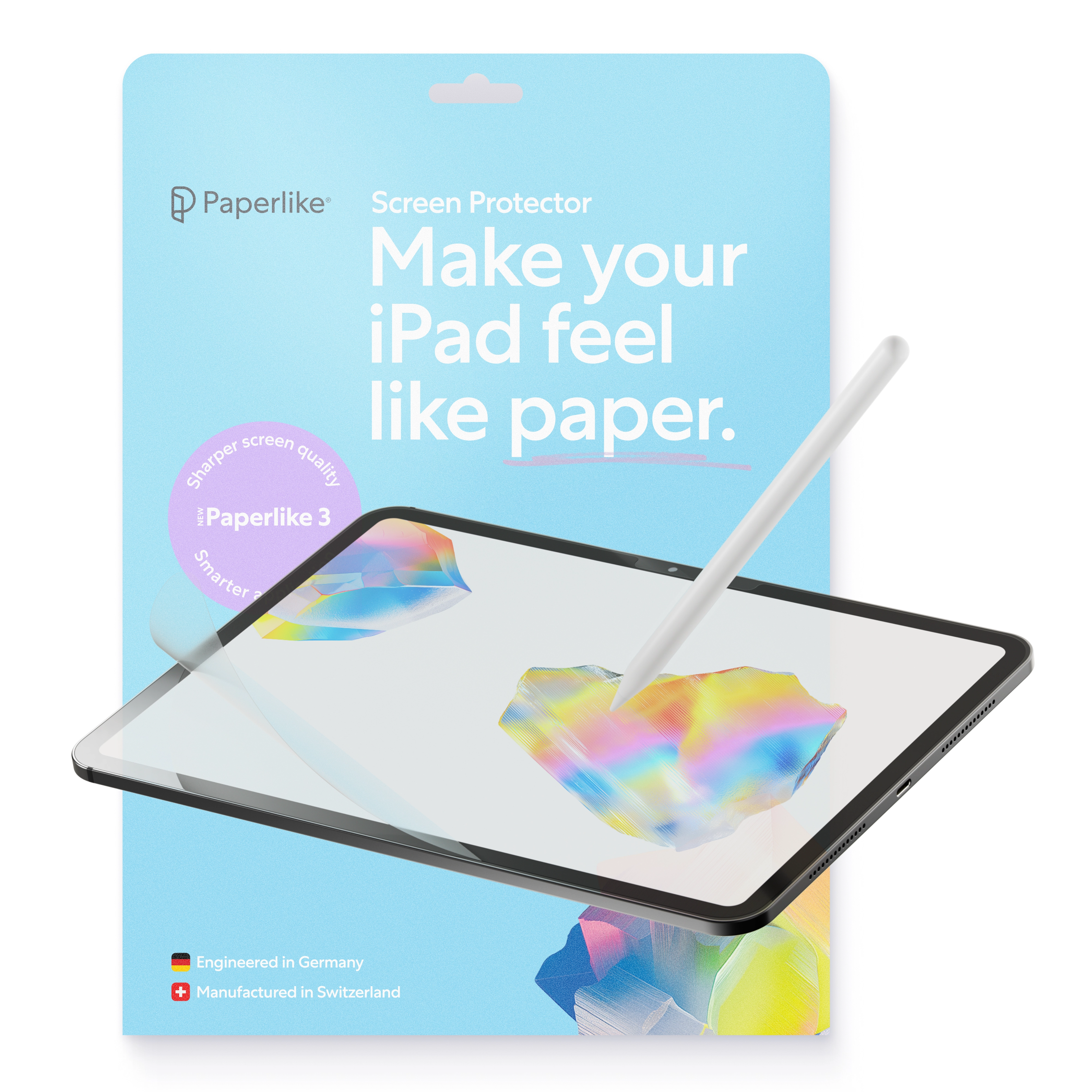 Folia ochronna Paperlike Protector 3 iPad 10.2" 2019/2020/2021 2szt
