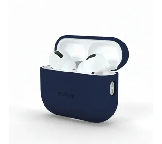 Etui na słuchawki Decoded Silicone Aircase do AirPods Pro 3 Navy