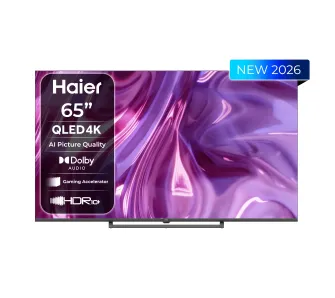 Telewizor Haier H65S80GUX 65" QLED 4K Google TV Funkcje AI Dolby Vision Dolby Audio HDMI 2.1 DVB-T2
