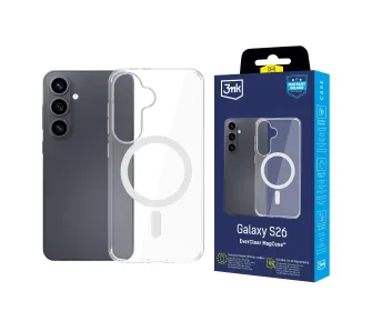 Etui 3mk EverClear MagCase do Galaxy S26 Przezroczysty