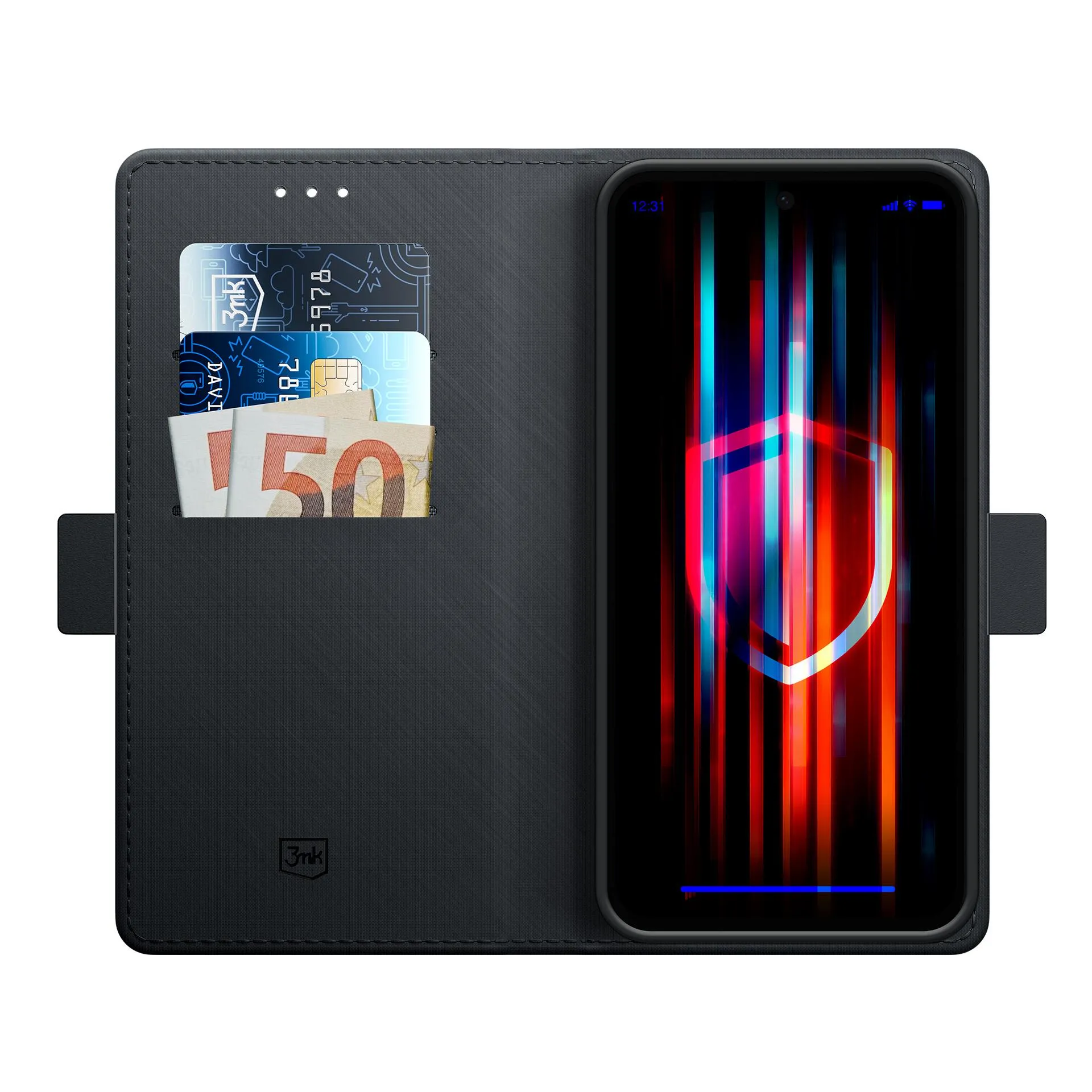 Etui 3mk Wallet Case do Redmi 15C 4G/5G 171mm / Poco C85 4G Czarny