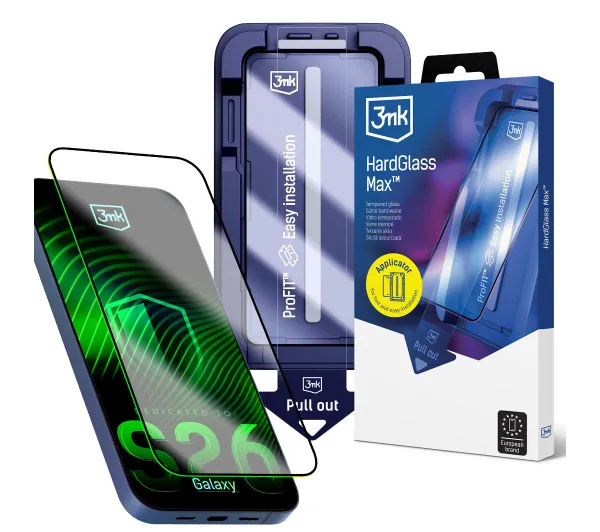 3mk Hardglass Max do Galaxy S26