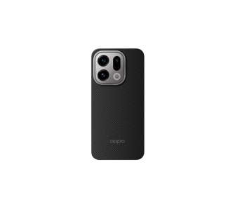 Etui OPPO do Find X9 Pro Aramid Fiber Magnetic Case Czarny