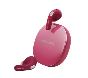 Słuchawki bezprzewodowe HiFuture FlyBuds4 Dokanałowe Bluetooth 5.4 Funkcje AI z tłumaczeniem ponad 130 języków Różowy