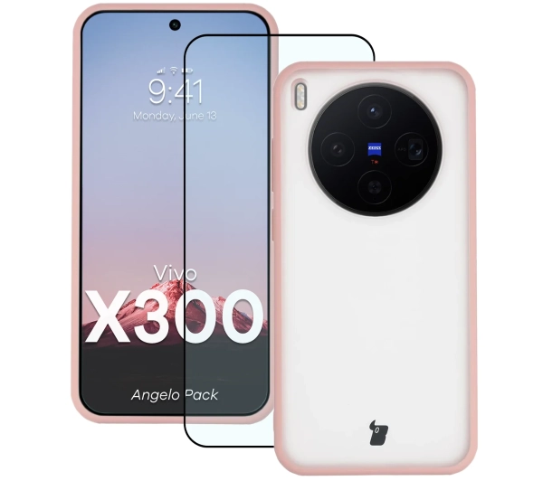 Bizon Angelo Pack do Vivo X300 Jasnoróżowy