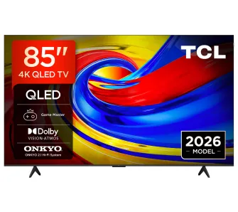 Telewizor TCL 85P7L 85" QLED 4K Google TV Funkcje AI Dolby Vision Dolby Atmos HDMI 2.1 DVB-T2