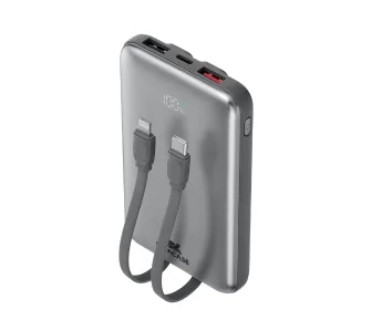 Powerbank Rivacase VA2611 10000mAh 30W Szary