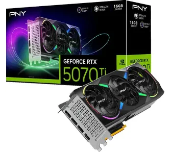 Karta graficzna PNY GeForce RTX 5070 Ti ARGB EPIC-X RGB Overclocked Triple Fan 16GB GDDR7 256bit DLSS 4