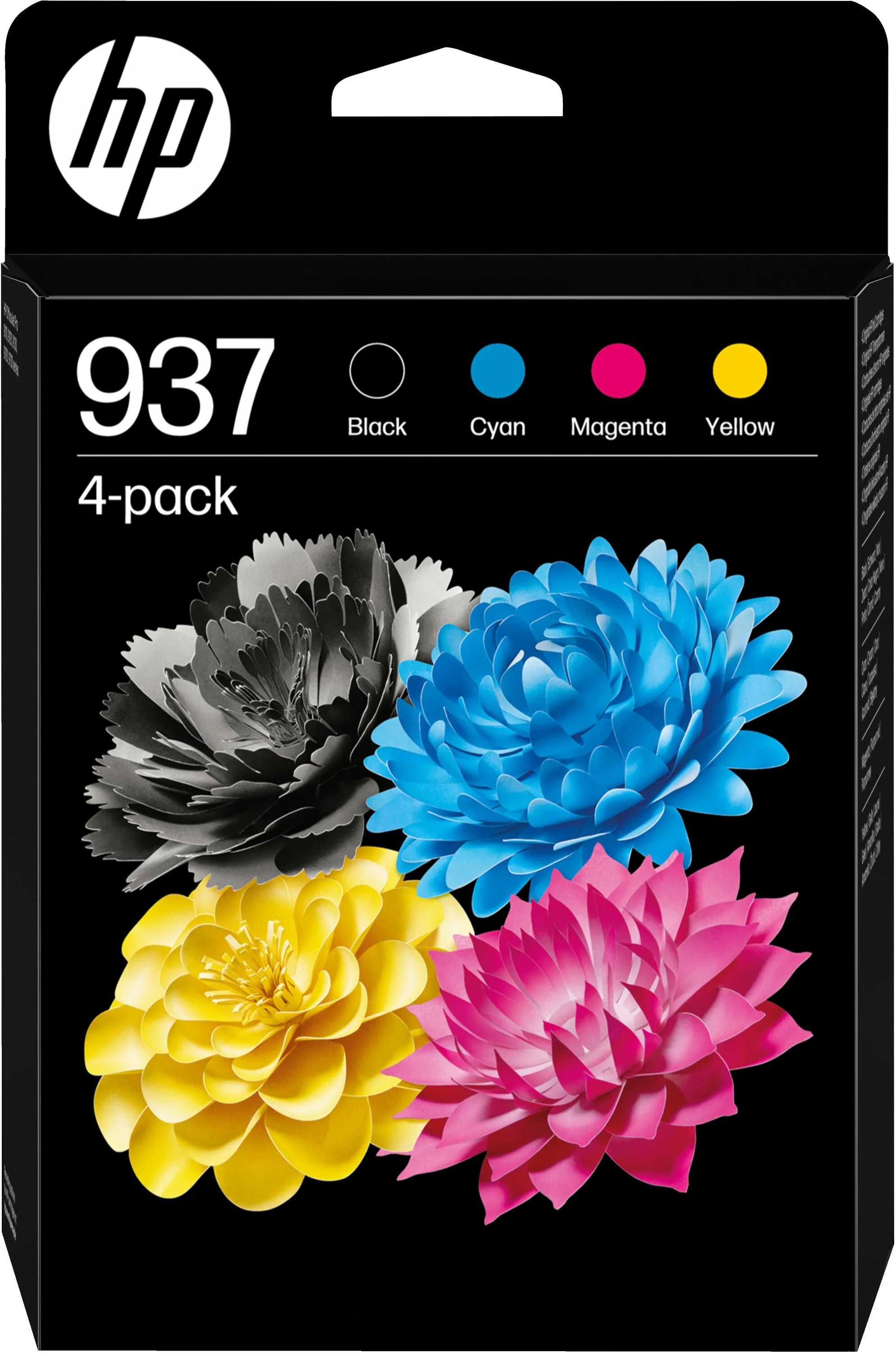 Zestaw tuszów HP 6C400NE nr 937 4-pak CMYK 57 ml