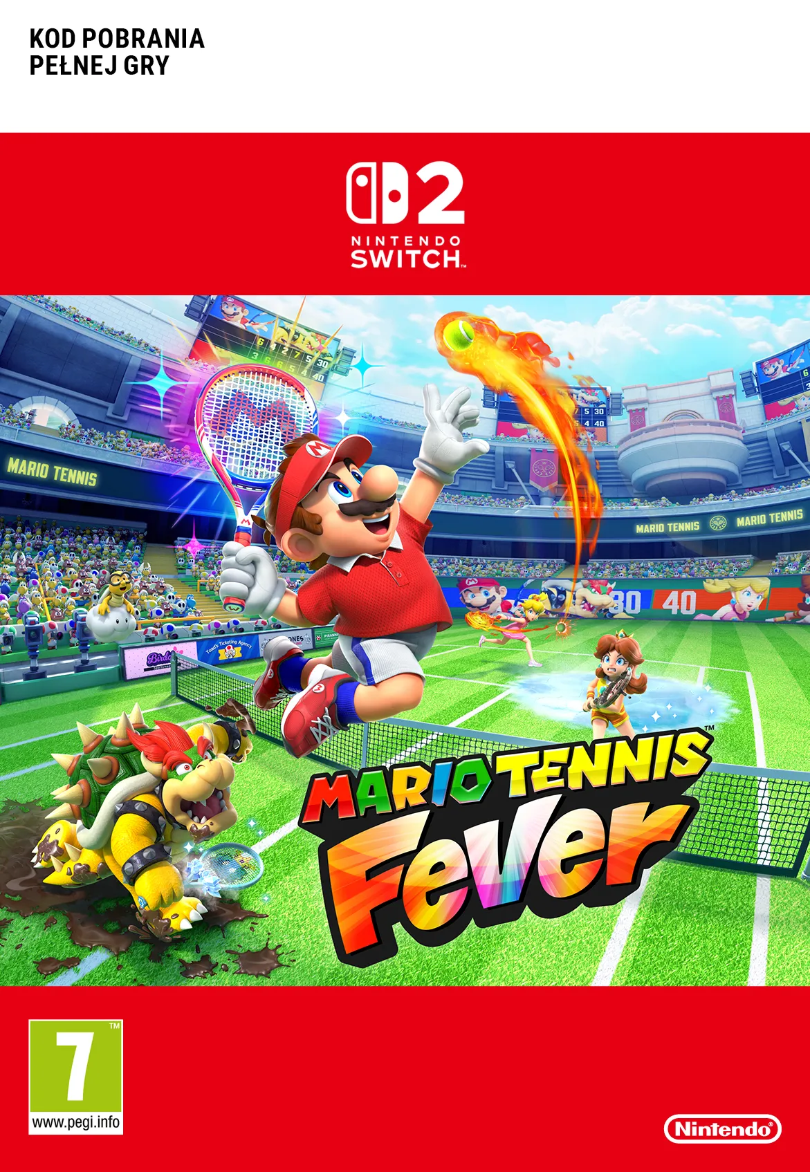 Mario Tennis Fever Gra na Nintendo Switch 2 [Bon Aktywacyjny]