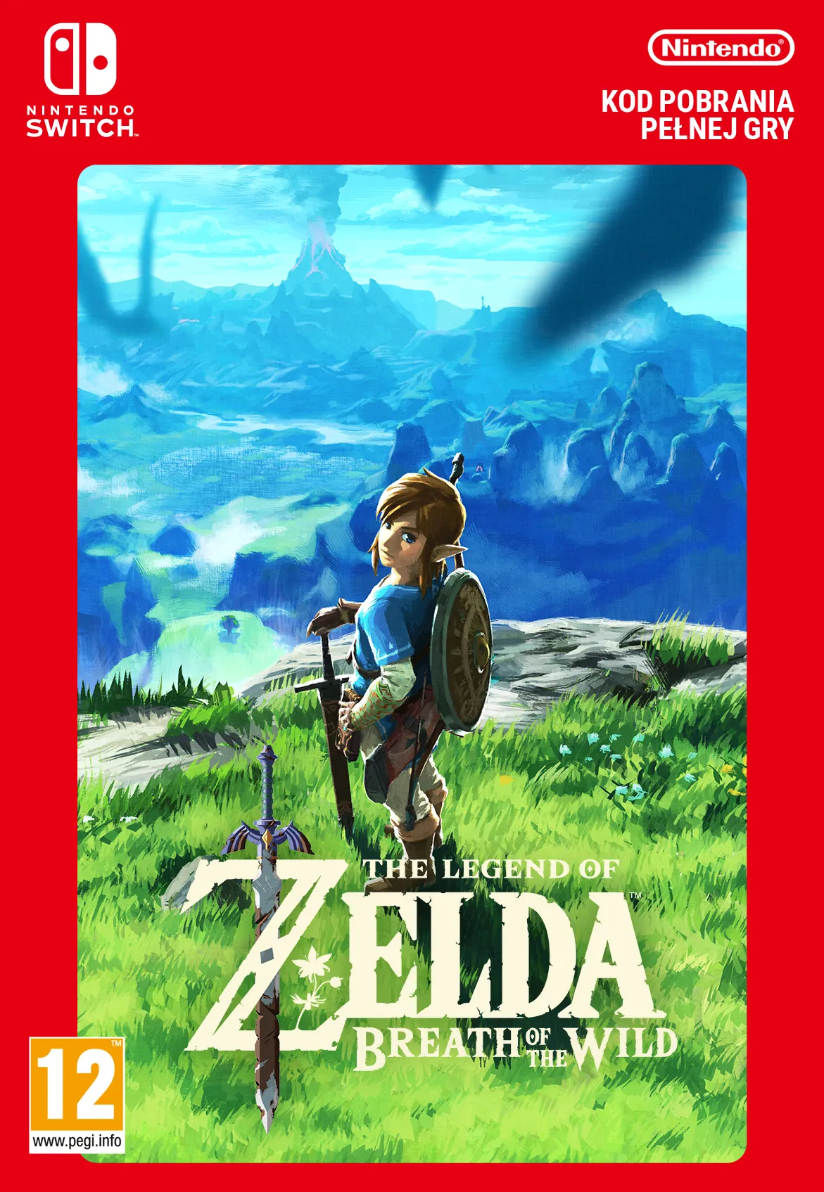 The Legend of Zelda: Breath of the Wild Gra na Nintendo Switch [Bon Aktywacyjny]
