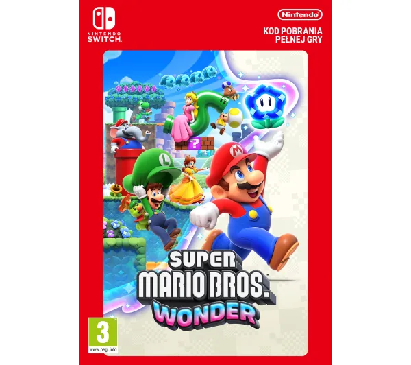 Super Mario Bros. Wonder Gra na Nintendo Switch [Bon Aktywacyjny]