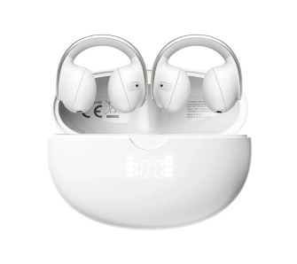 Słuchawki bezprzewodowe Blackview AirBuds 13 Konstrukcja klipsa Przewodnictwo powietrzne Bluetooth 5.4 Biały