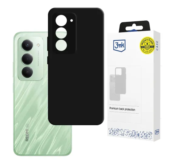 3mk Hardy Mellow Case do Redmi 15 4G Czarny