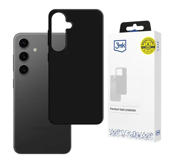 3mk Hardy Mellow Case do Samsung Galaxy S24 Czarny
