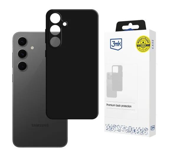 3mk Hardy Mellow Case do Samsung Galaxy S24 FE Czarny