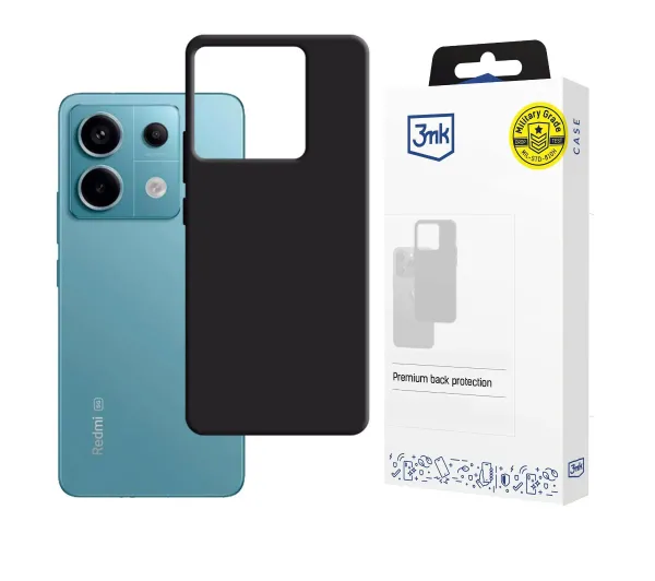 3mk Hardy Mellow Case do Redmi Note 13 Pro 5G Czarny