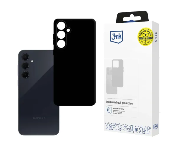 3mk Hardy Mellow Case do Galaxy A35 5G Czarny