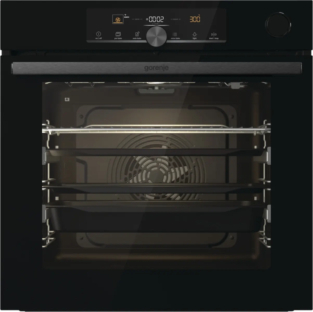 Piekarnik elektryczny Gorenje G600 BSA6747A04BGWI Termoobieg Grill Czarny