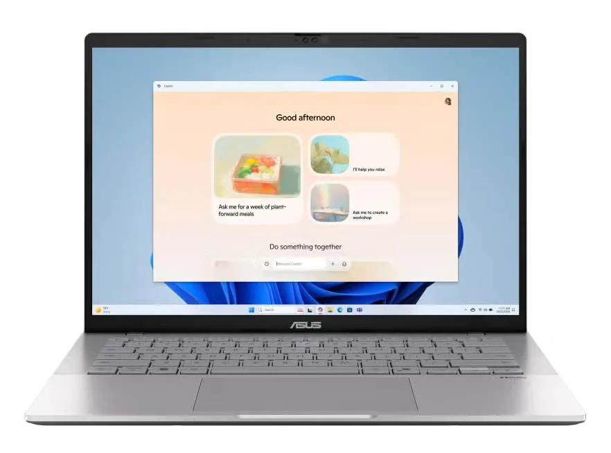 Laptop ASUS Vivobook S14 S3407AA-SF013W OLED 14" Ultra 7 355 16GB RAM 512GB Dysk SSD Win11 Srebrny Funkcje AI