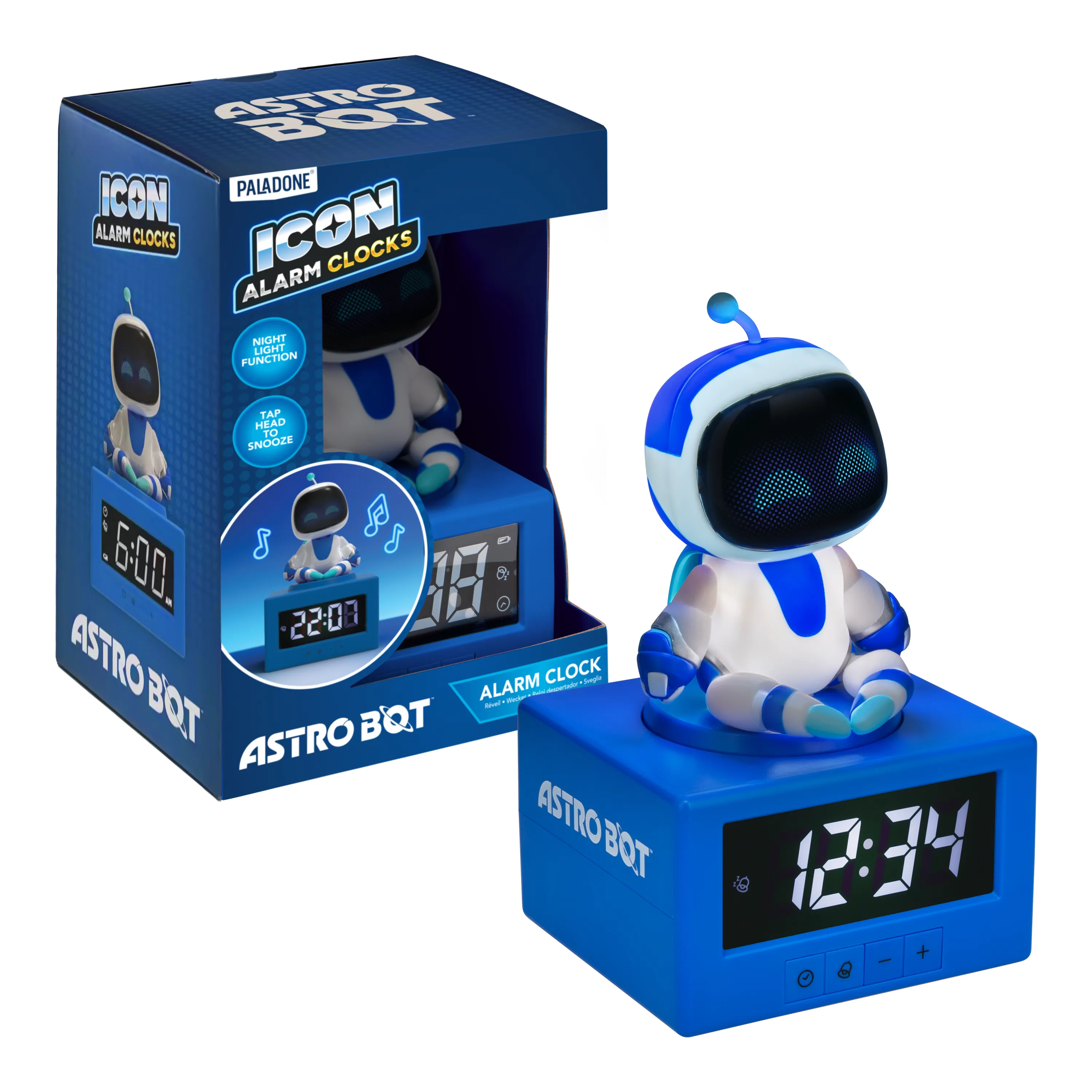 Budzik Paladone Astro Bot Icon