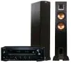 Zestaw stereo Onkyo TX-8270 Czarny, Klipsch Reference R-26F Czarny