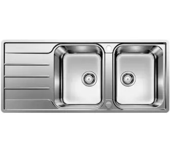 Zlewozmywak Blanco LEMIS 8 S-IF 523037 Stalowy Srebrny