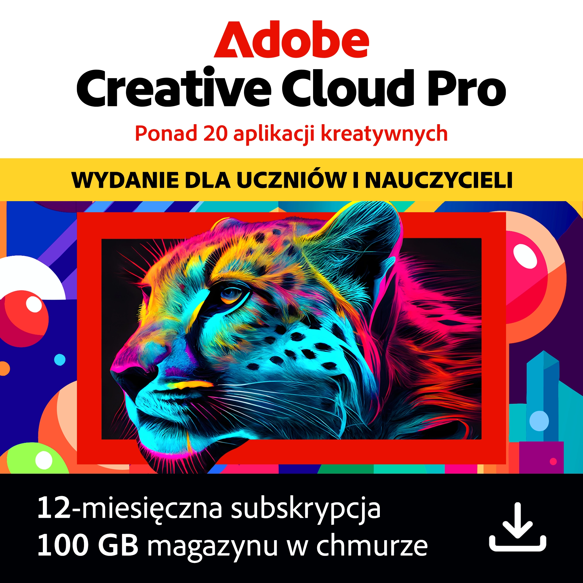 Program Adobe Creative Cloud Pro STE Kod aktywacyjny