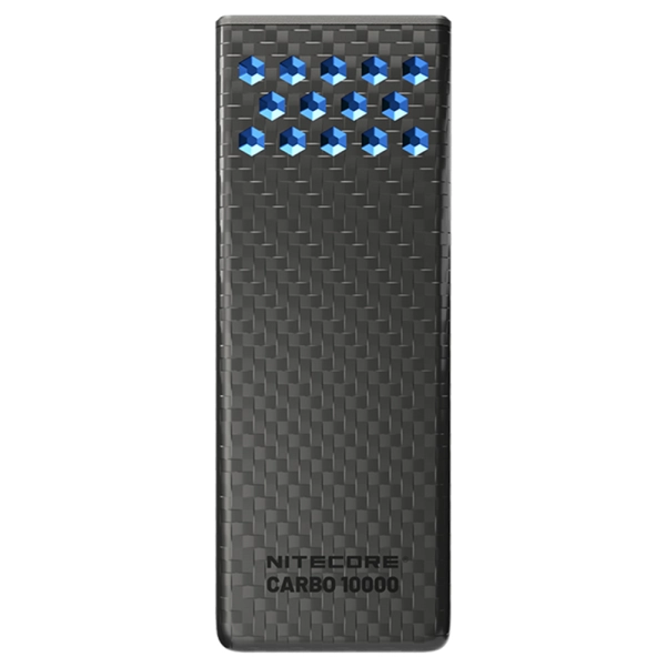 Powerbank Nitecore CARBO 10000 GEN2 10000mAh 30W Czarno-niebieski