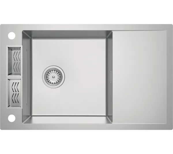 Zlewozmywaki kuchenne - Deante Magnetic ZRM_0113 Stal szlachetna Stalowy
