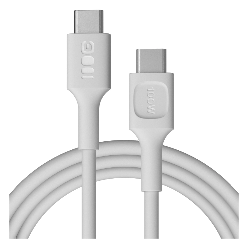 Kabel Green Cell PowerFlex PD USB-C do USB-C 2m 100W Biały